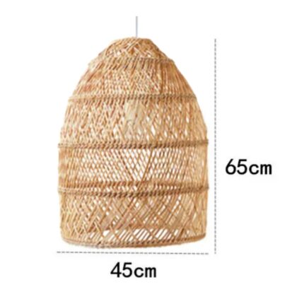 MS213d Rattan Pendant Light-d